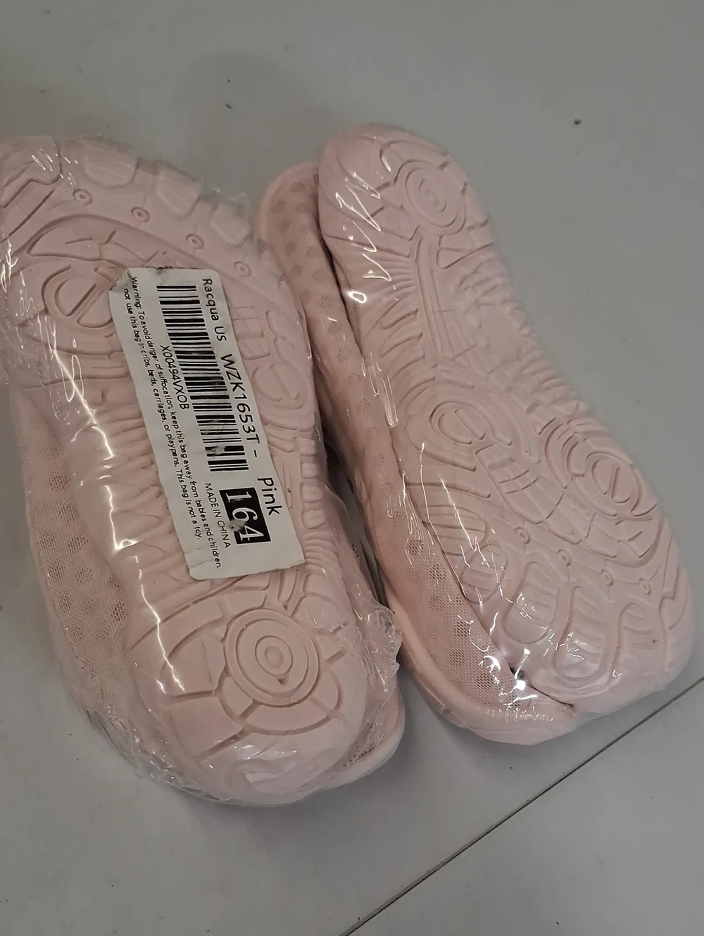 NWT 2 Pair Racqua Toddler Pink Water Shoes